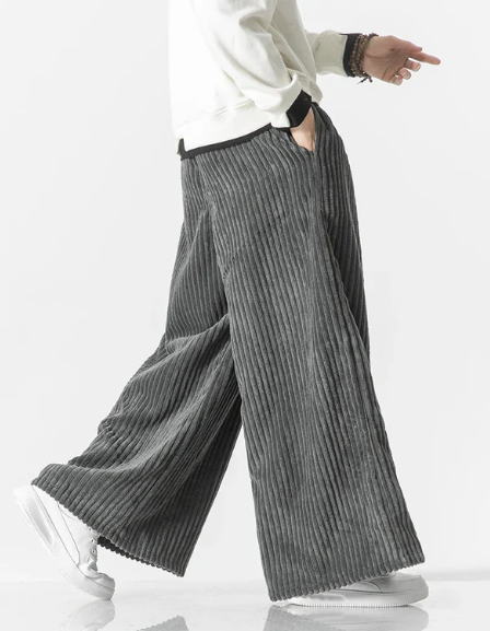 Nora – Damskie spodnie retro oversize