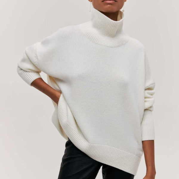 Katrielle – Sweter damski z golfem