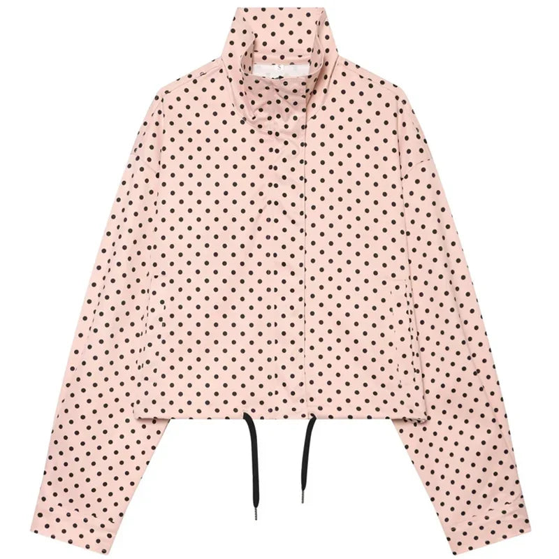 Eliza – Oversize'owa kurtka bomberka w paski