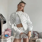 Eliza – Oversize'owa kurtka bomberka w paski