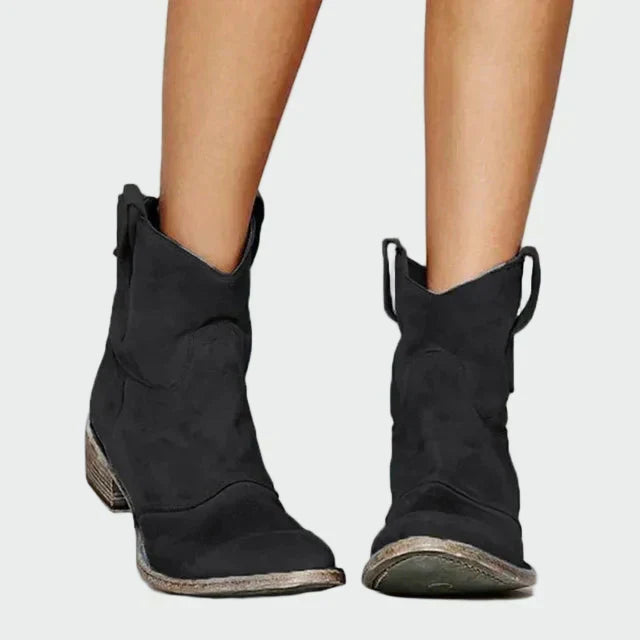 Sara – Botki damskie w stylu western – zdjęcie produktu