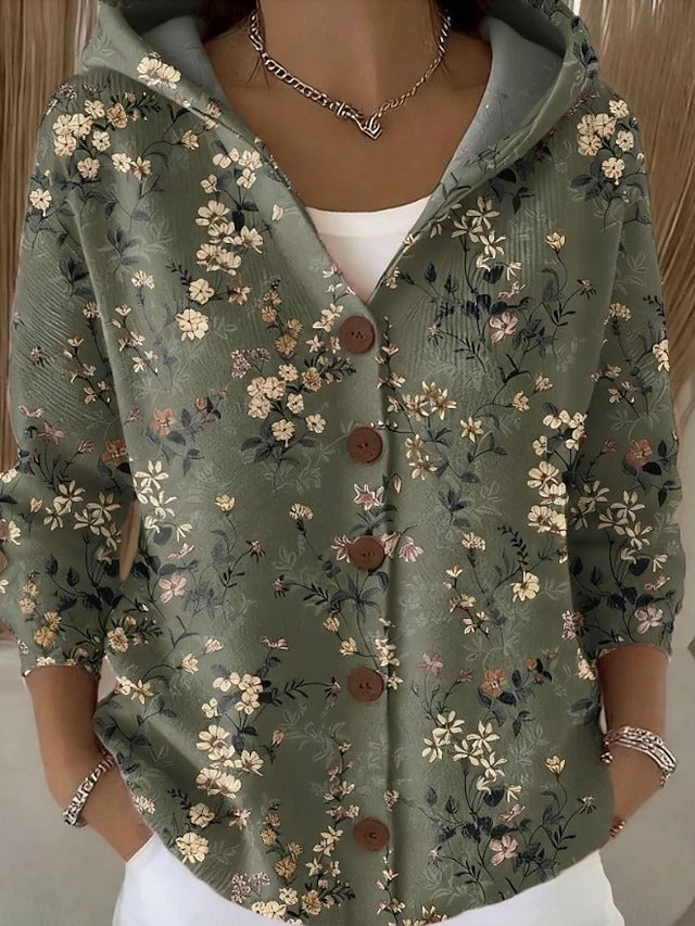 Sophia – Rozpinana bluza damska z kapturem