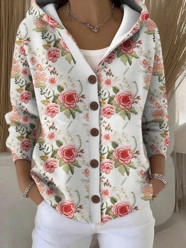 Sophia – Rozpinana bluza damska z kapturem