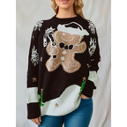 Noelia – Sweter damski ze świątecznym wzorem