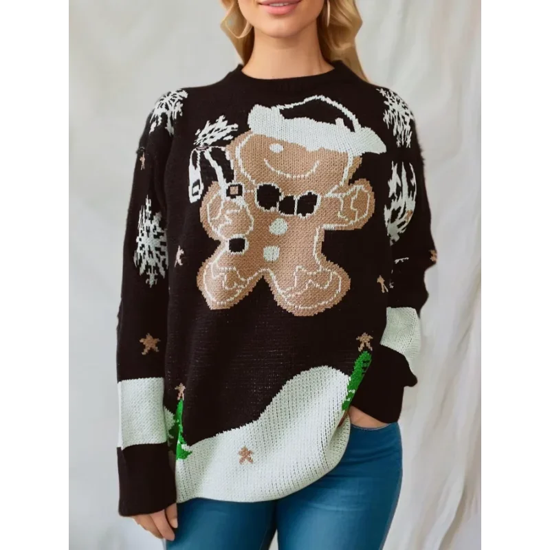 Noelia – Sweter damski ze świątecznym wzorem