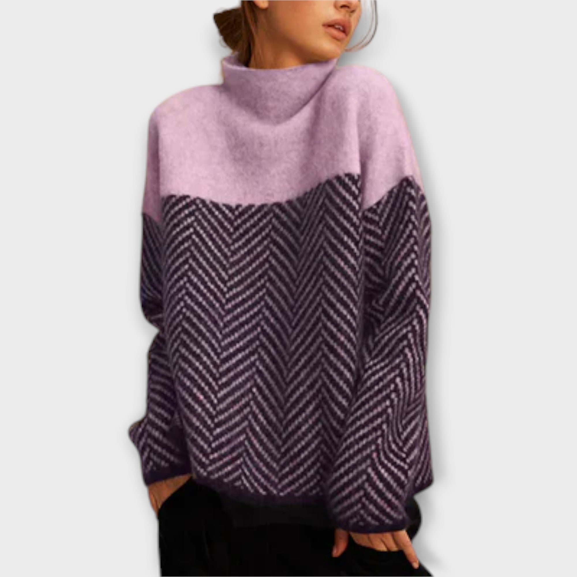 Maeve – Sweter damski z golfem