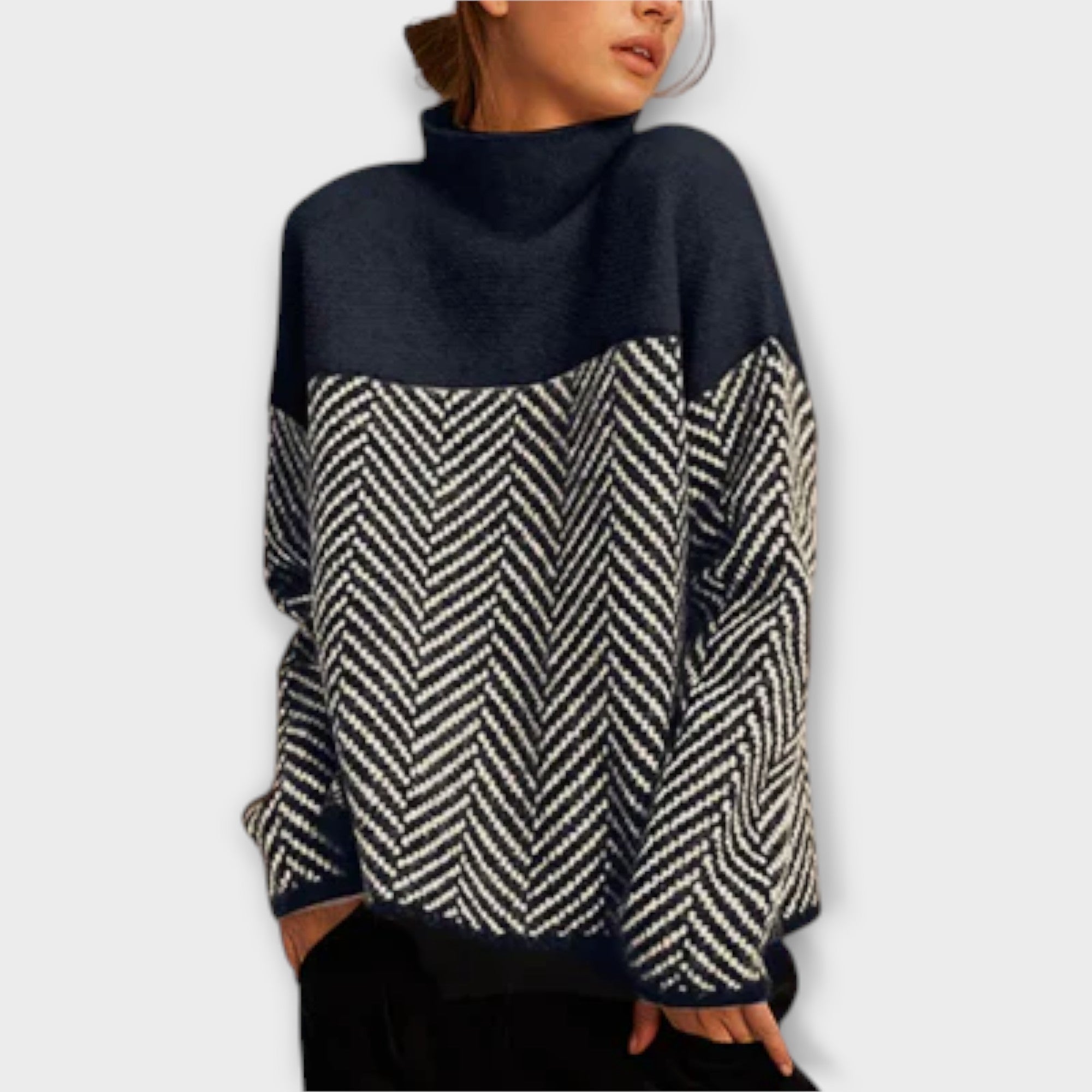 Maeve – Sweter damski z golfem