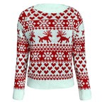 Lena – Sweter damski ze świątecznym wzorem Fair Isle