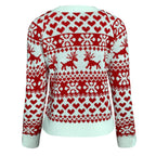 Lena – Sweter damski ze świątecznym wzorem Fair Isle
