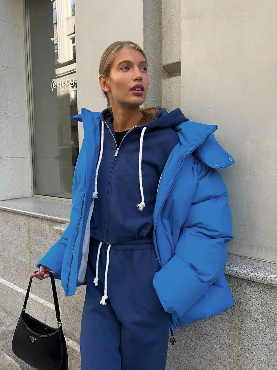 Daria – Pikowana kurtka damska oversize