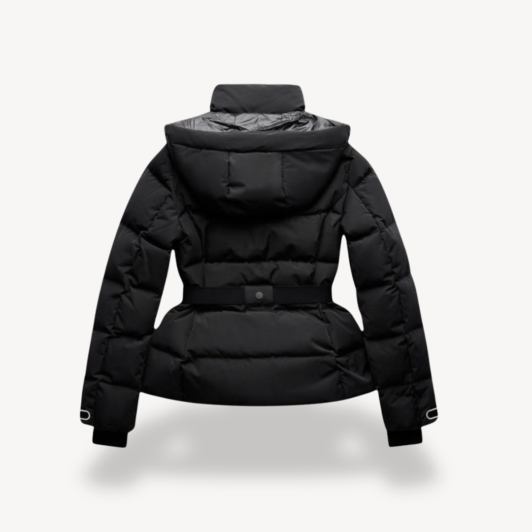 Jagna – Pikowana kurtka damska z paskiem