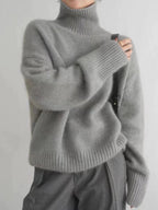 Camila – Sweter damski z golfem
