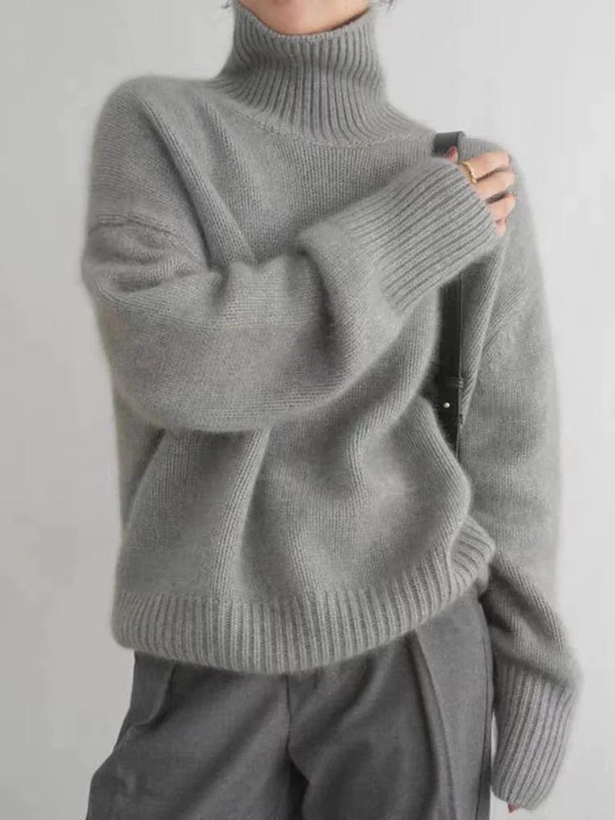 Camila – Sweter damski z golfem