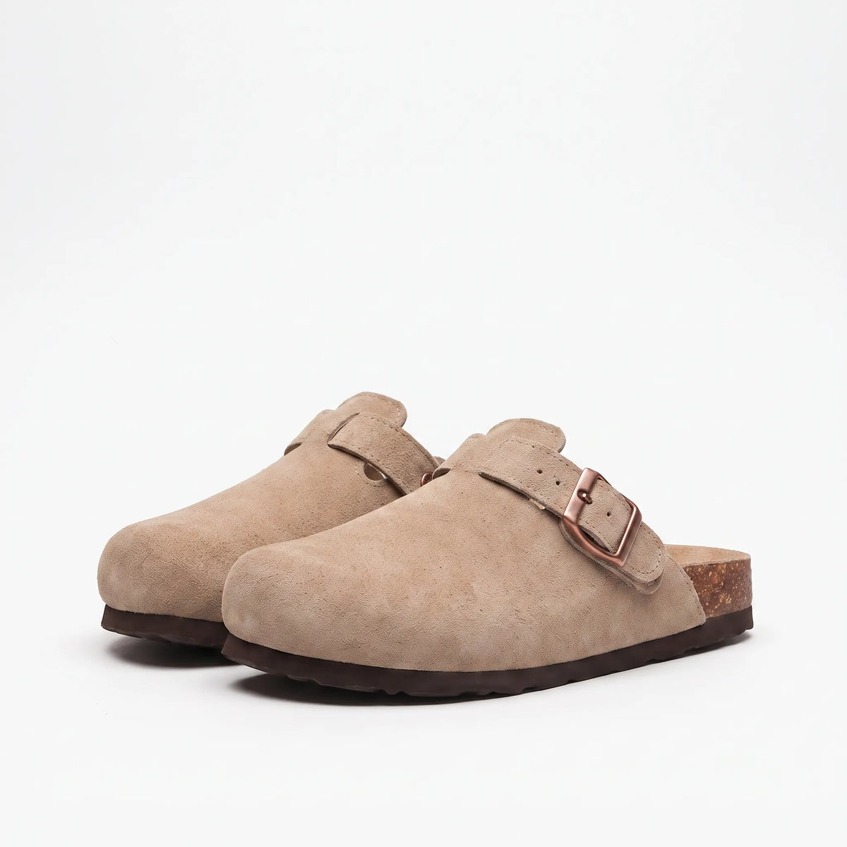 Wsuwane Buty Chodaki Z Paskiem - Codzienne Spacery