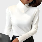 Stazia – Elegancki sweter damski z golfem