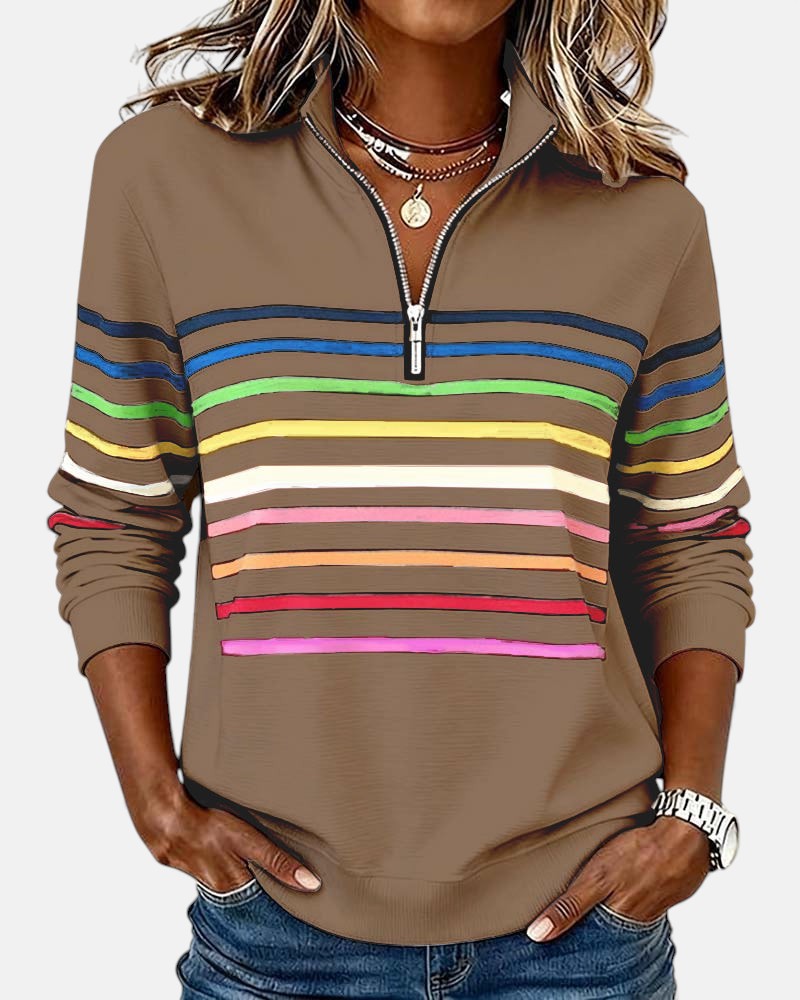 Vera – Sweter damski w paski