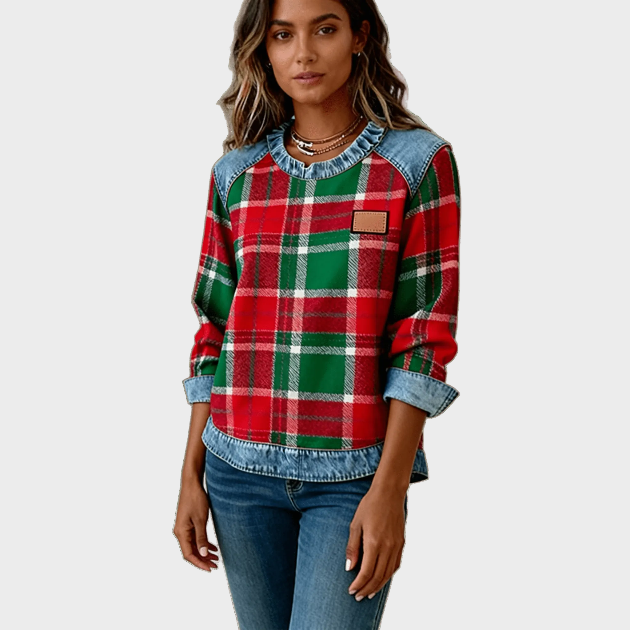 Ivy – Bluza damska w kratę