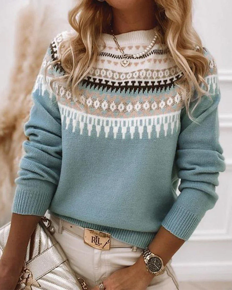 Juniper – sweter damski Fair Isle