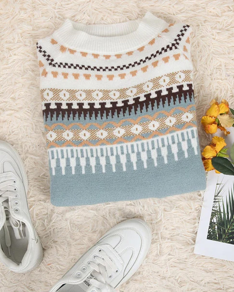 Juniper – Sweter damski Fair Isle