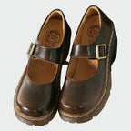 Sybilla – Eleganckie damskie buty Mary Jane o oryginalnym wzornictwie