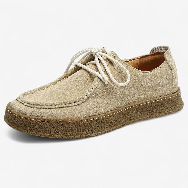 Tobias – Męskie buty sznurowane z okrągłym noskiem