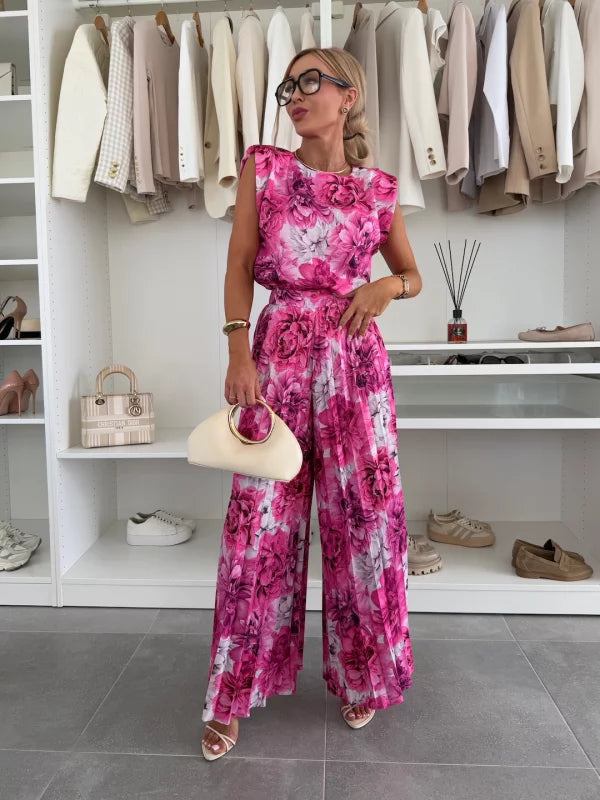 Jowita – Elegancki zestaw topu i spodni