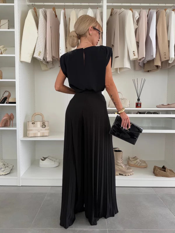 Jowita – Elegancki zestaw topu i spodni