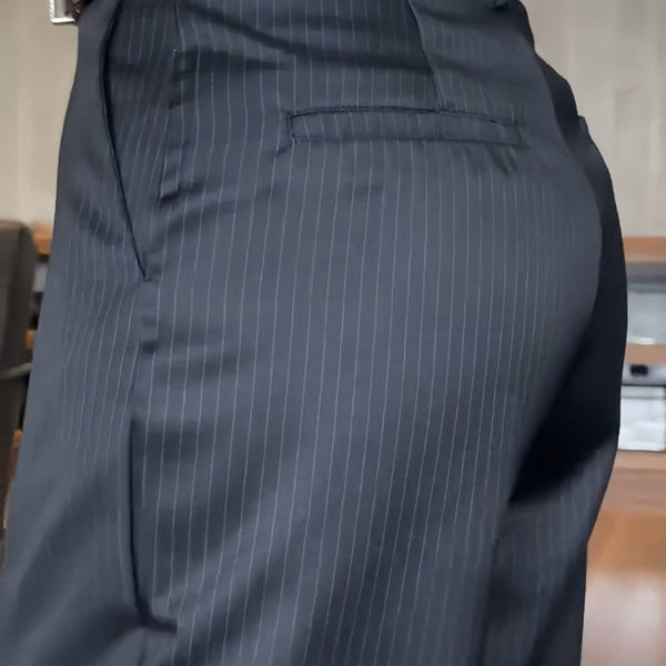Julia – Eleganckie spodnie damskie w paski