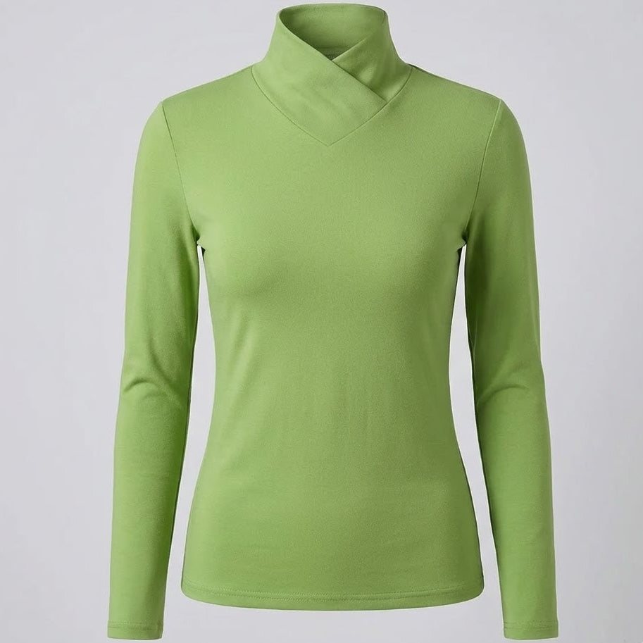 Stazia – Elegancki sweter damski z golfem