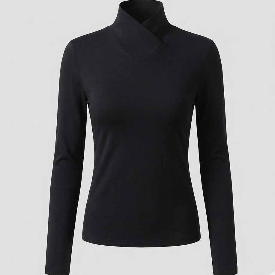 Stazia – Elegancki sweter damski z golfem