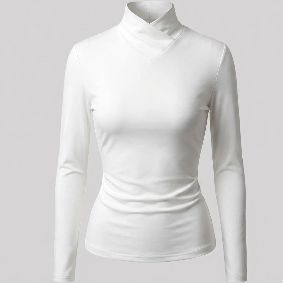 Stazia – Elegancki sweter damski z golfem