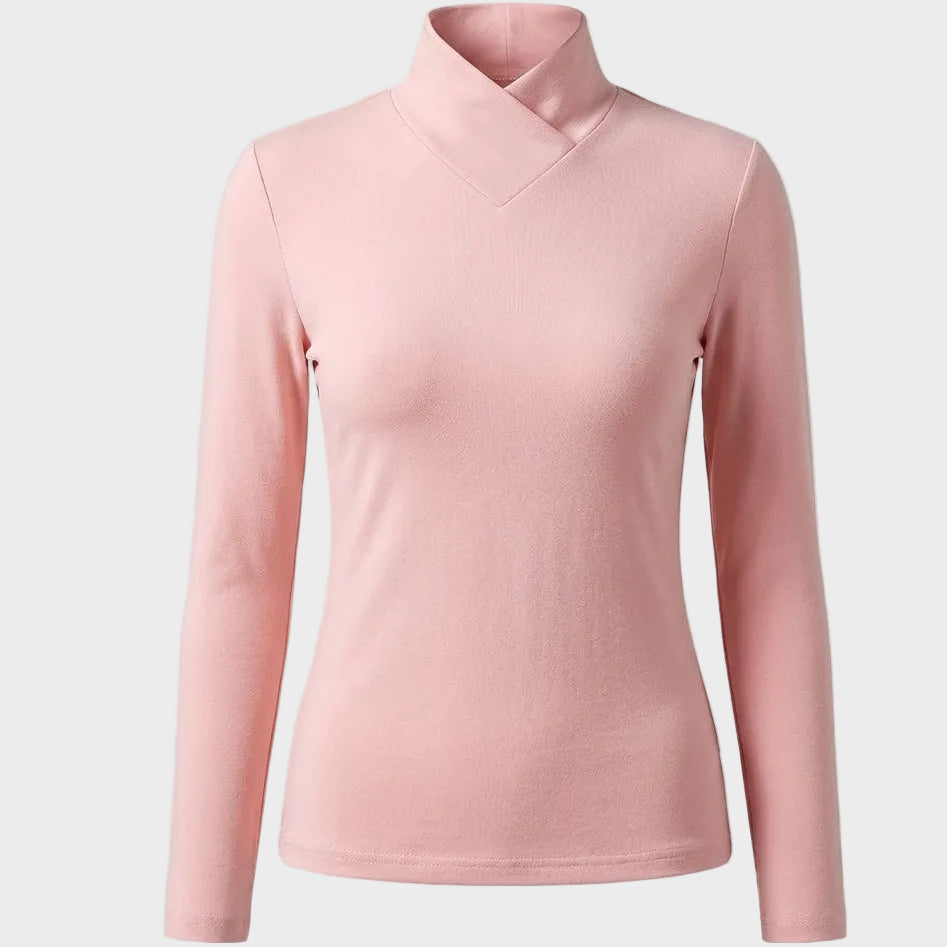 Stazia – Elegancki sweter damski z golfem