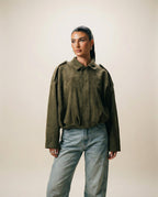 Livia – Kurtka damska o pudełkowym kroju